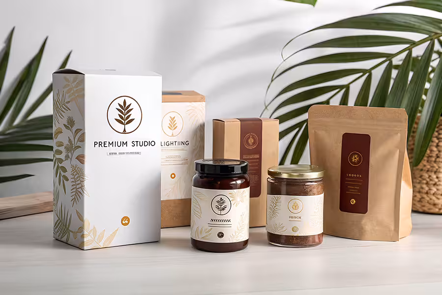 Creative packaging and product label design services for brands